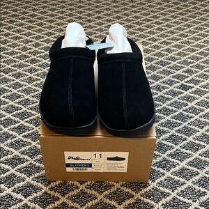 Mr. Slippers Black Men's Loafers